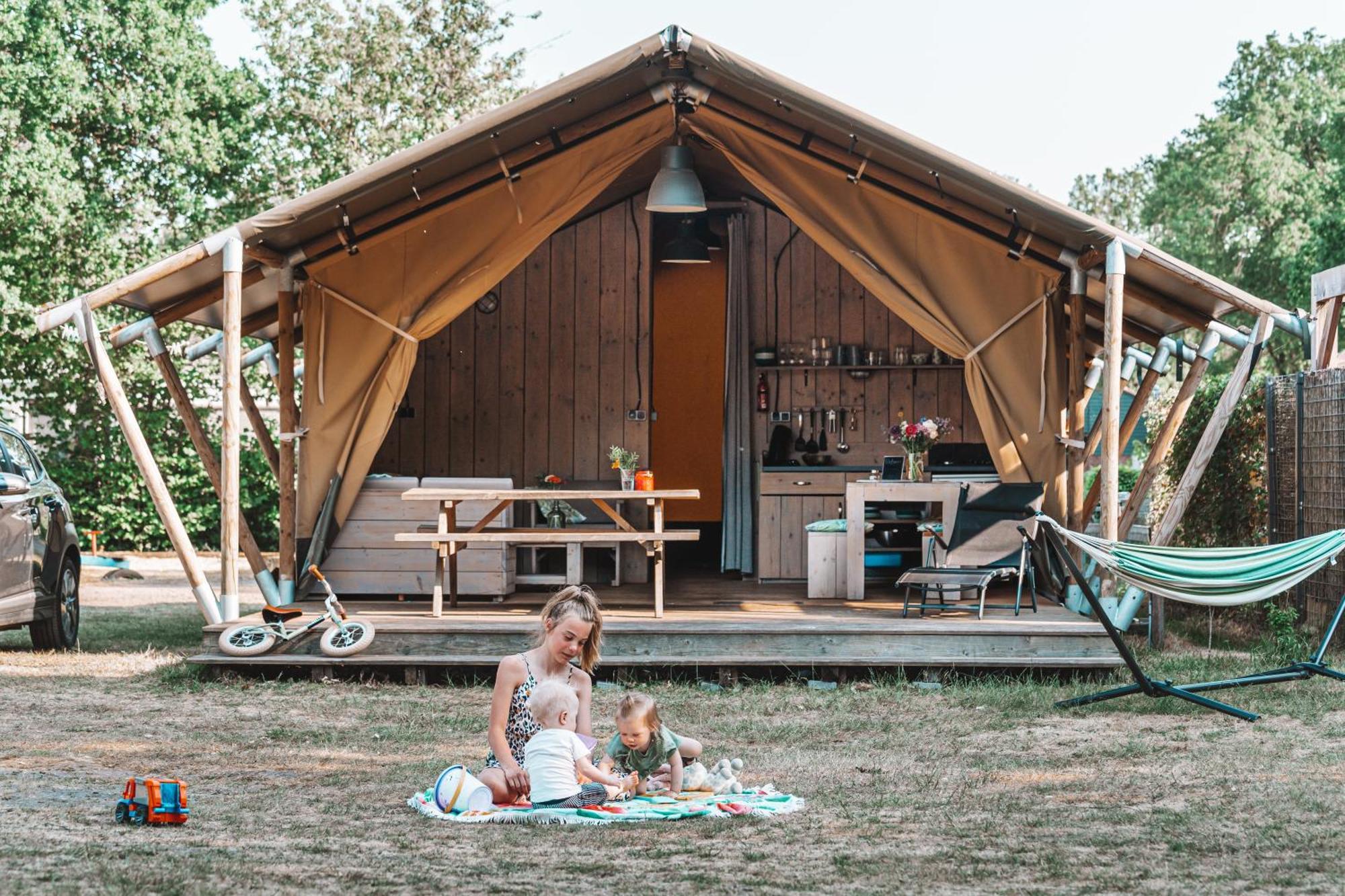 Glamping Holten Luxe Safaritent 1 Exterior photo