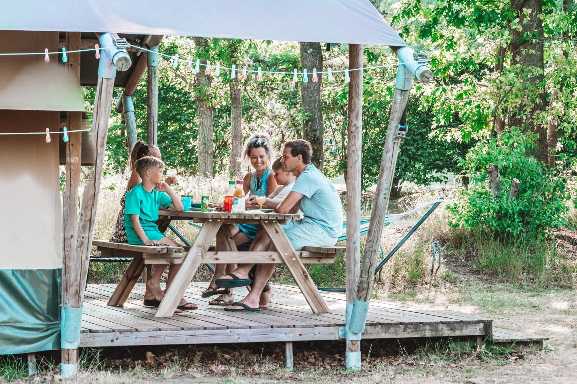 Glamping Holten Luxe Safaritent 1 Exterior photo
